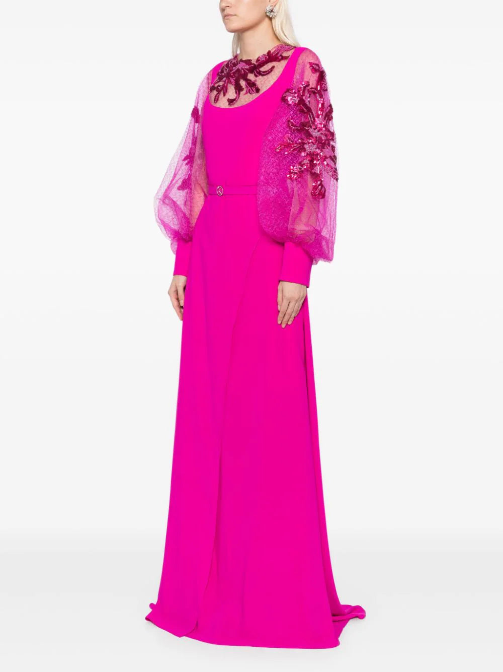 crepe-dress-with-envelope-skirt-and-a-beaded-top-and-sleeves-rtwss24-8