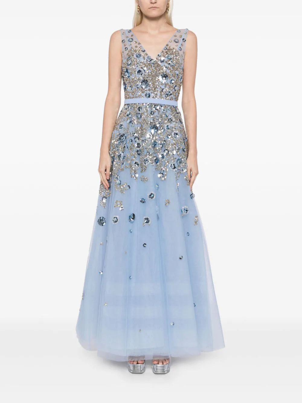 tulle,-ankle-length-dress-with-dotted-beading-rtwss24-6