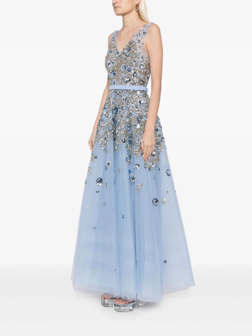 tulle,-ankle-length-dress-with-dotted-beading-rtwss24-8