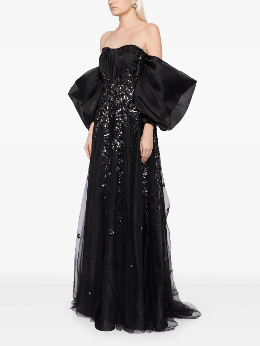 organza-dress-with-dotted-beading-and-pleated-of-shoulder-sleeves-rtwss24-13