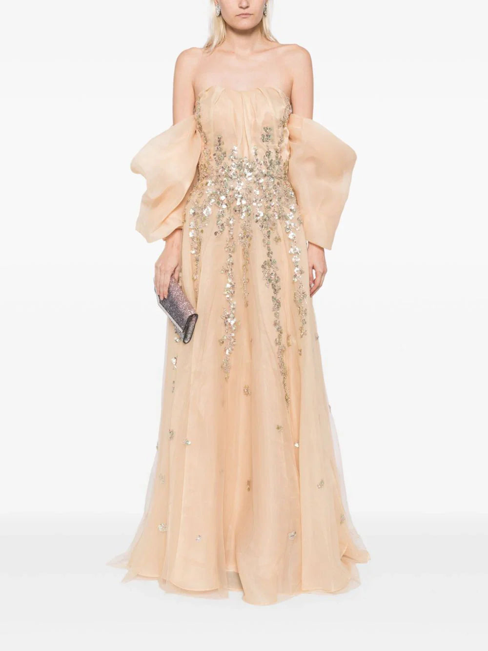 organza-dress-with-dotted-beading-and-pleated-of-shoulder-sleeves-rtwss24-6