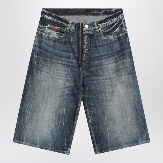 Bermuda In Denim Blu Acid