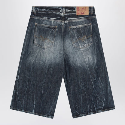Bermuda In Denim Blu Acid