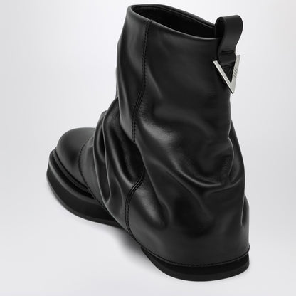 Combat Mini Robin Black Leather Boot