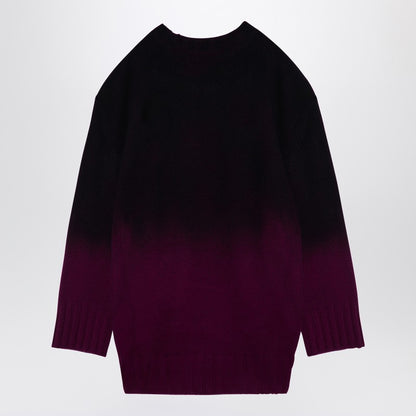 Oversized Pink Degrade Jumper