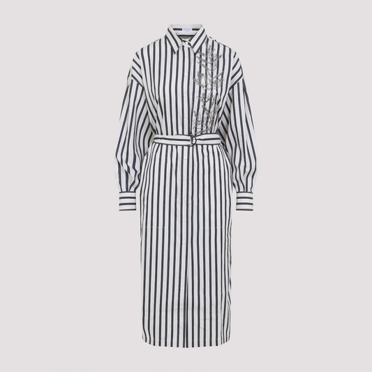 striped midi dress-image-1