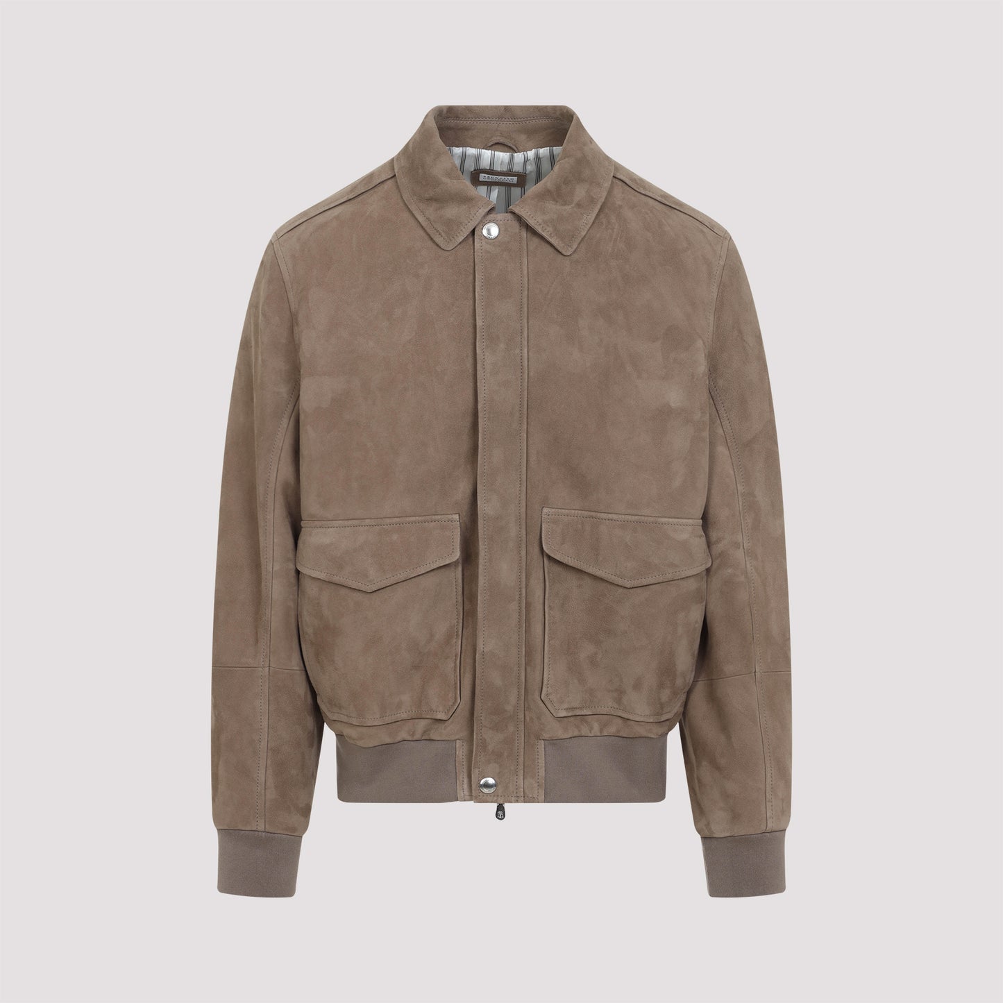 leather bomber jacket-image-1