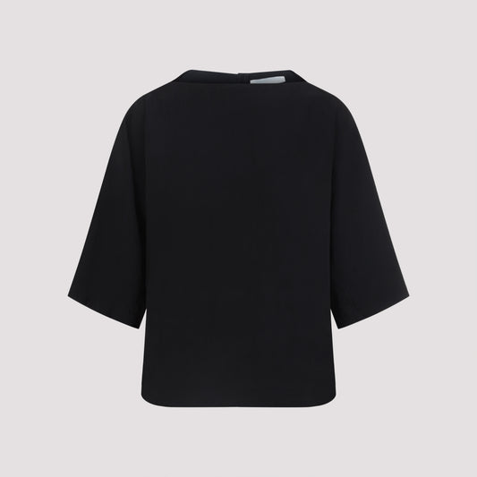 Black Basco Viscose T-shirt