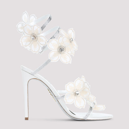rené caovilla flower sandals-image-1