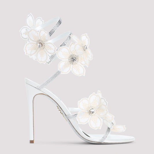 rené caovilla flower sandals-image-1