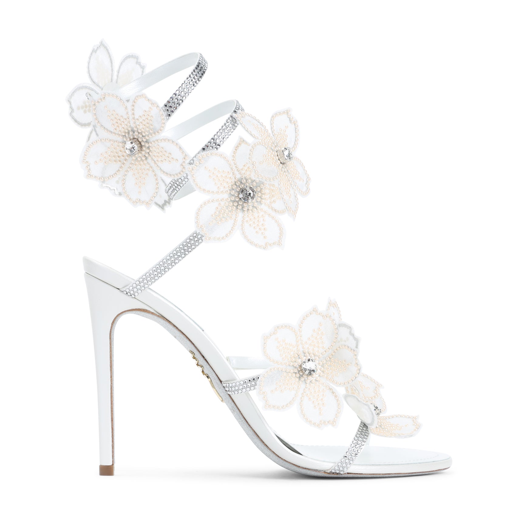 rené caovilla flower sandals-image-2