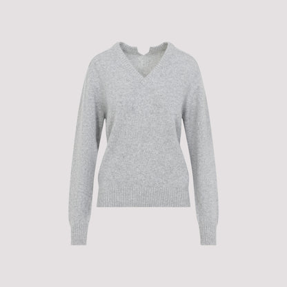 v-neck pullover-image-3