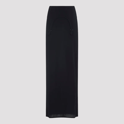 lingerie garter long skirt-image-1