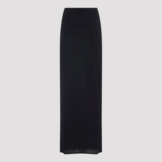 lingerie garter long skirt-image-1