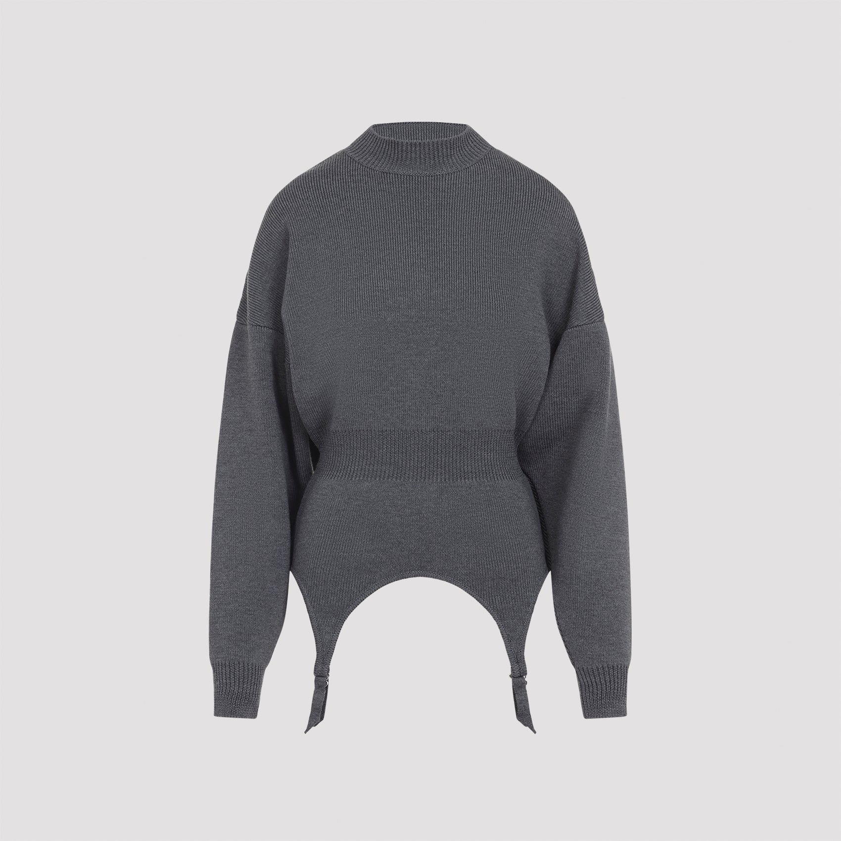 lingerie garter pullover-image-1