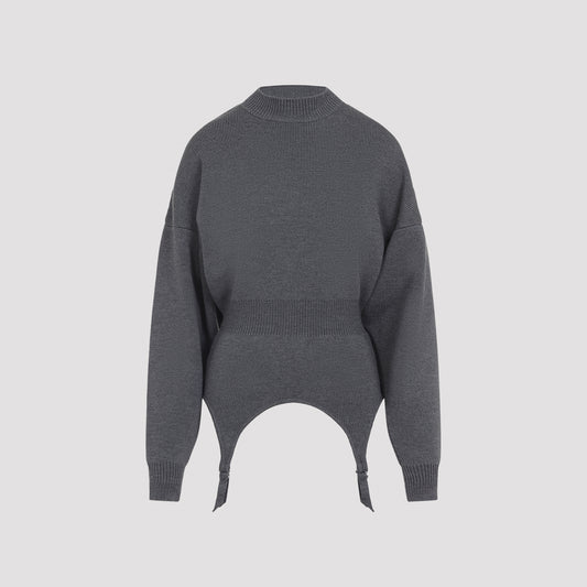 lingerie garter pullover-image-1