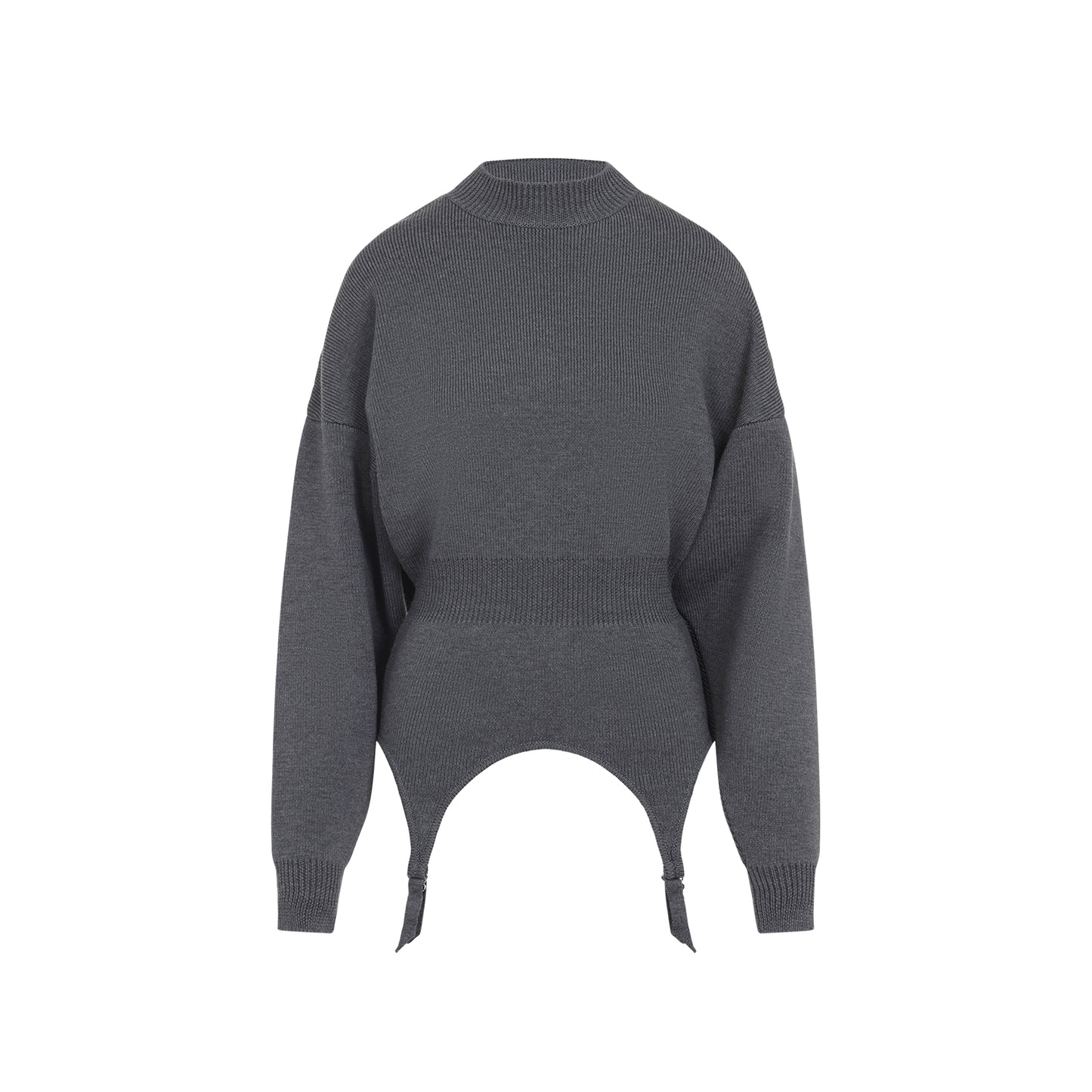 lingerie garter pullover-image-2