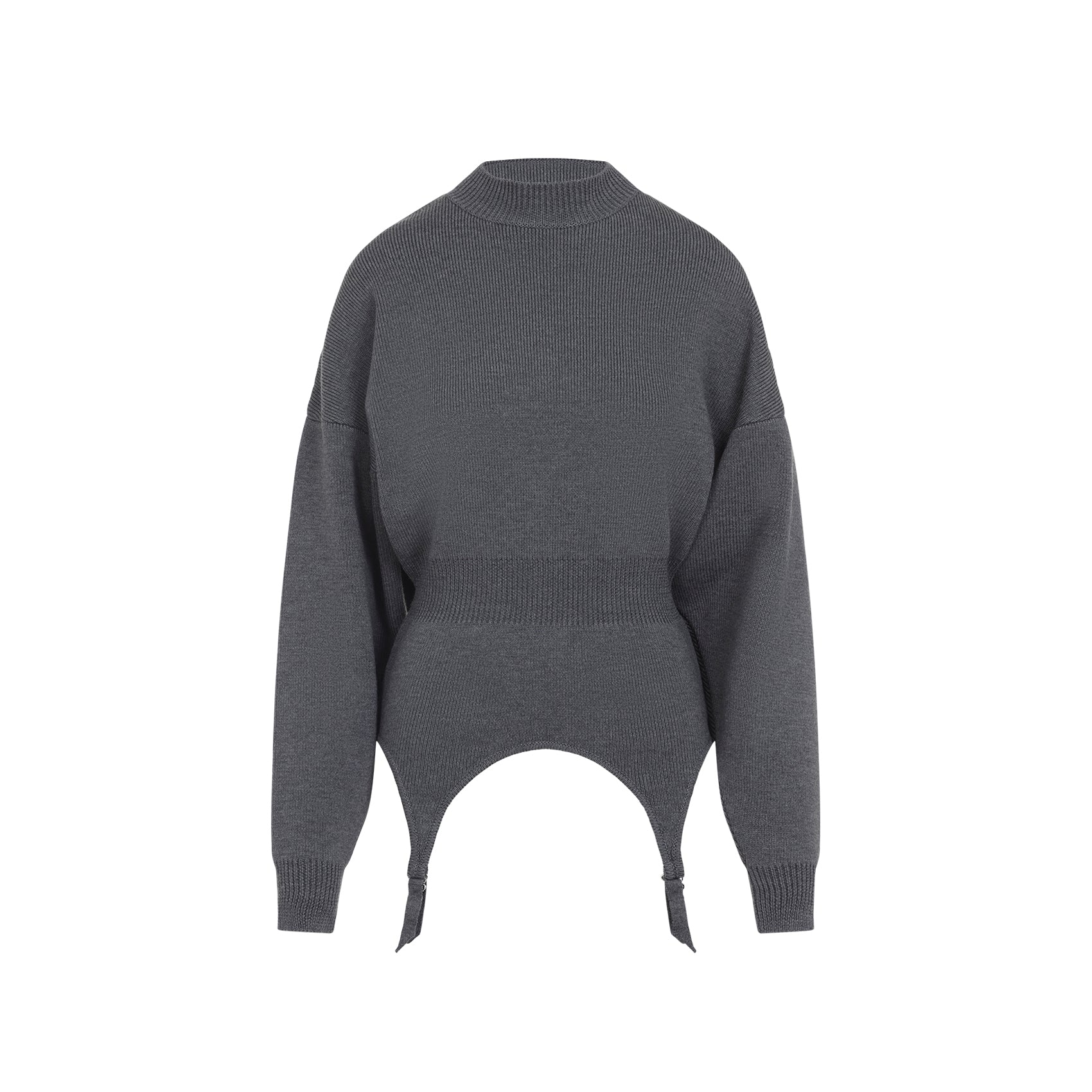 lingerie garter pullover-image-2