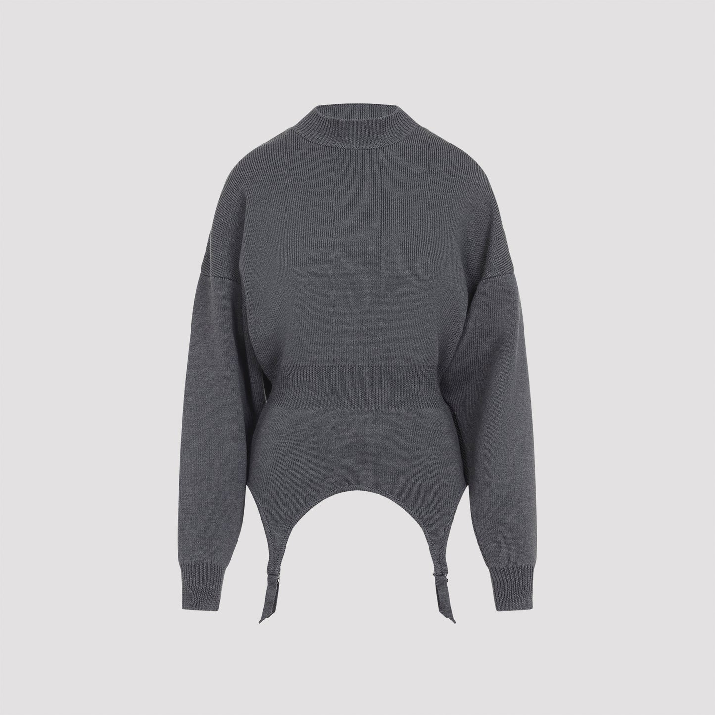 lingerie garter pullover-image-3