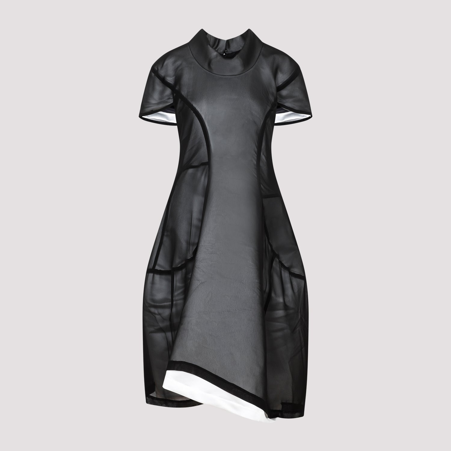 comme des garçons polyester mini dress-image-1