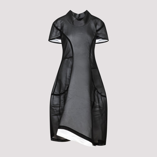 comme des garçons polyester mini dress-image-1