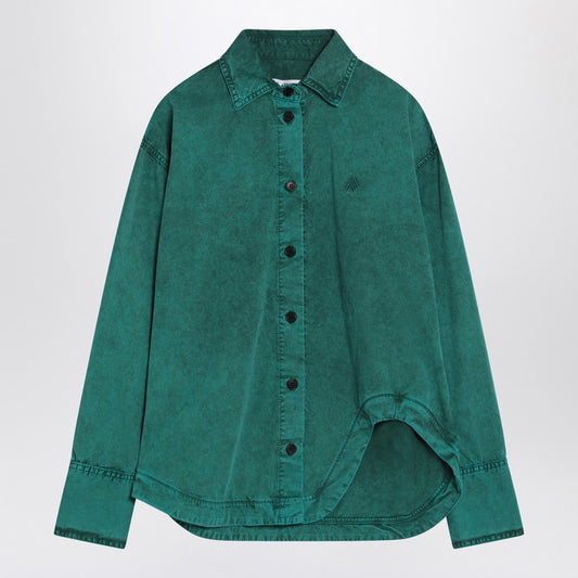 Green Cotton Shirt