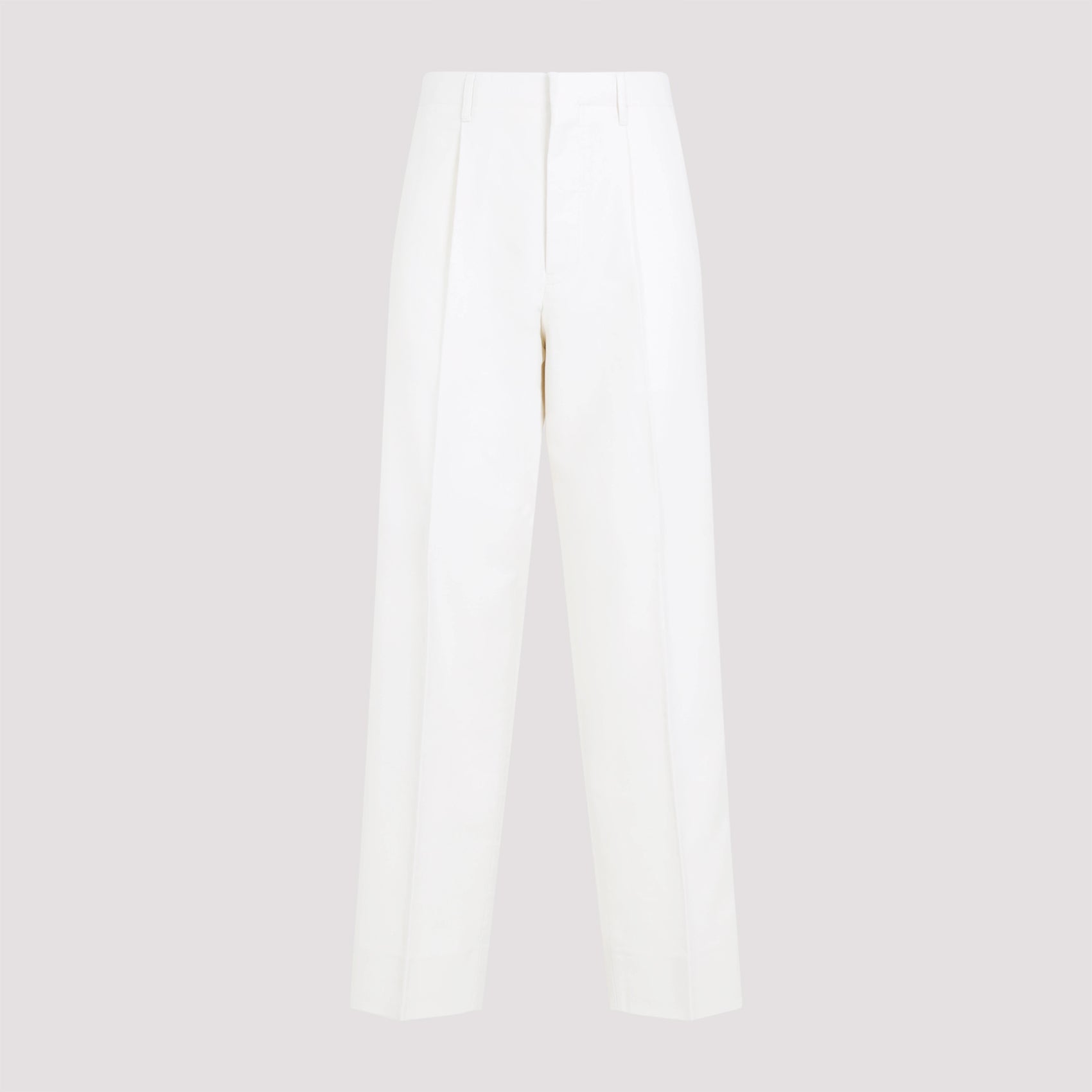 cotton cashmere pants-image-1