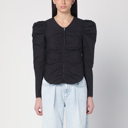 Top Benatea With Black Zip
