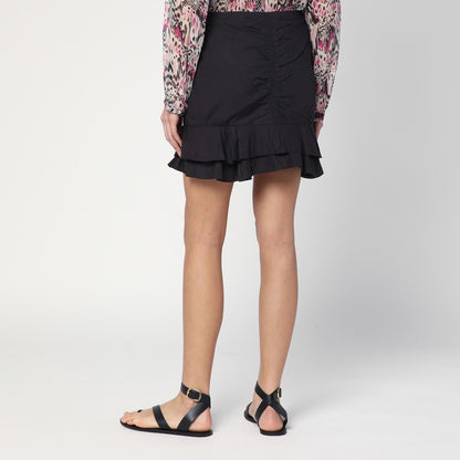 Breenea Mini Skirt With Black Zip
