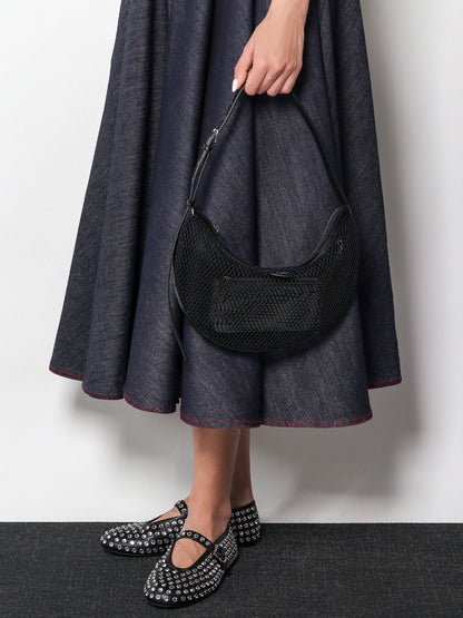 alaia-leather-ballerinas-strap-with-rhinestones