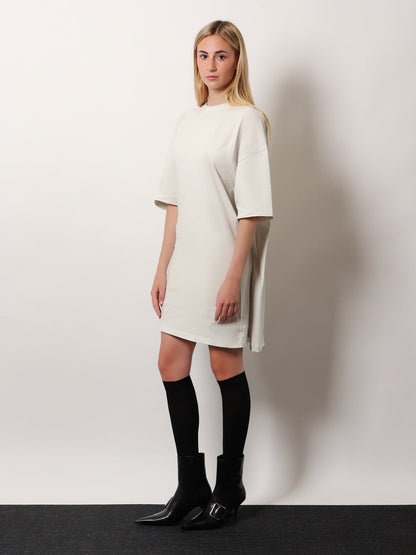 Cotton jersey Semi fitted short dress