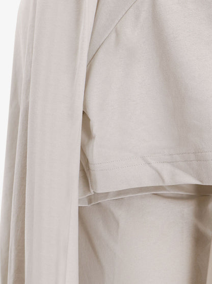 Cotton jersey Semi fitted short dress