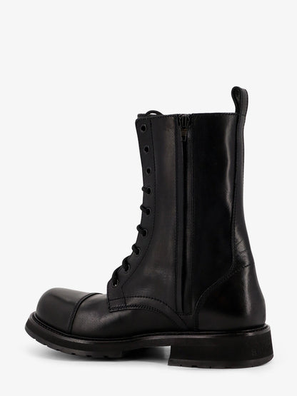 Leather Truck Laceup Boot