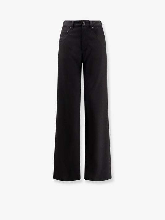 Stretch wool trousers