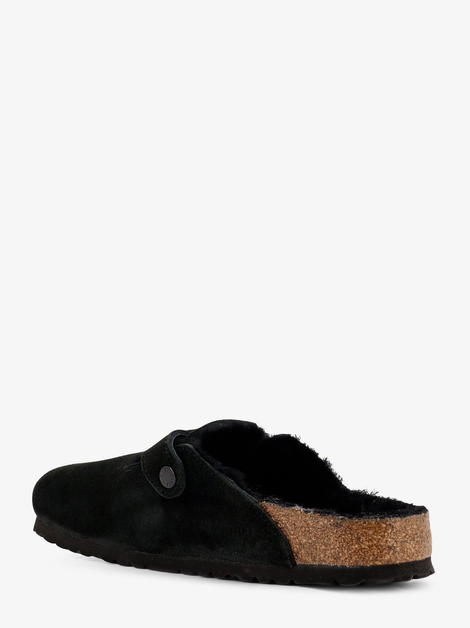 birkenstock-boston-vl/shearling-suede-mule