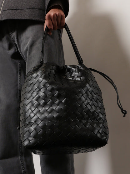 bucket-intrecciato-biblioteca-leather-shoulder-bag-836020-3