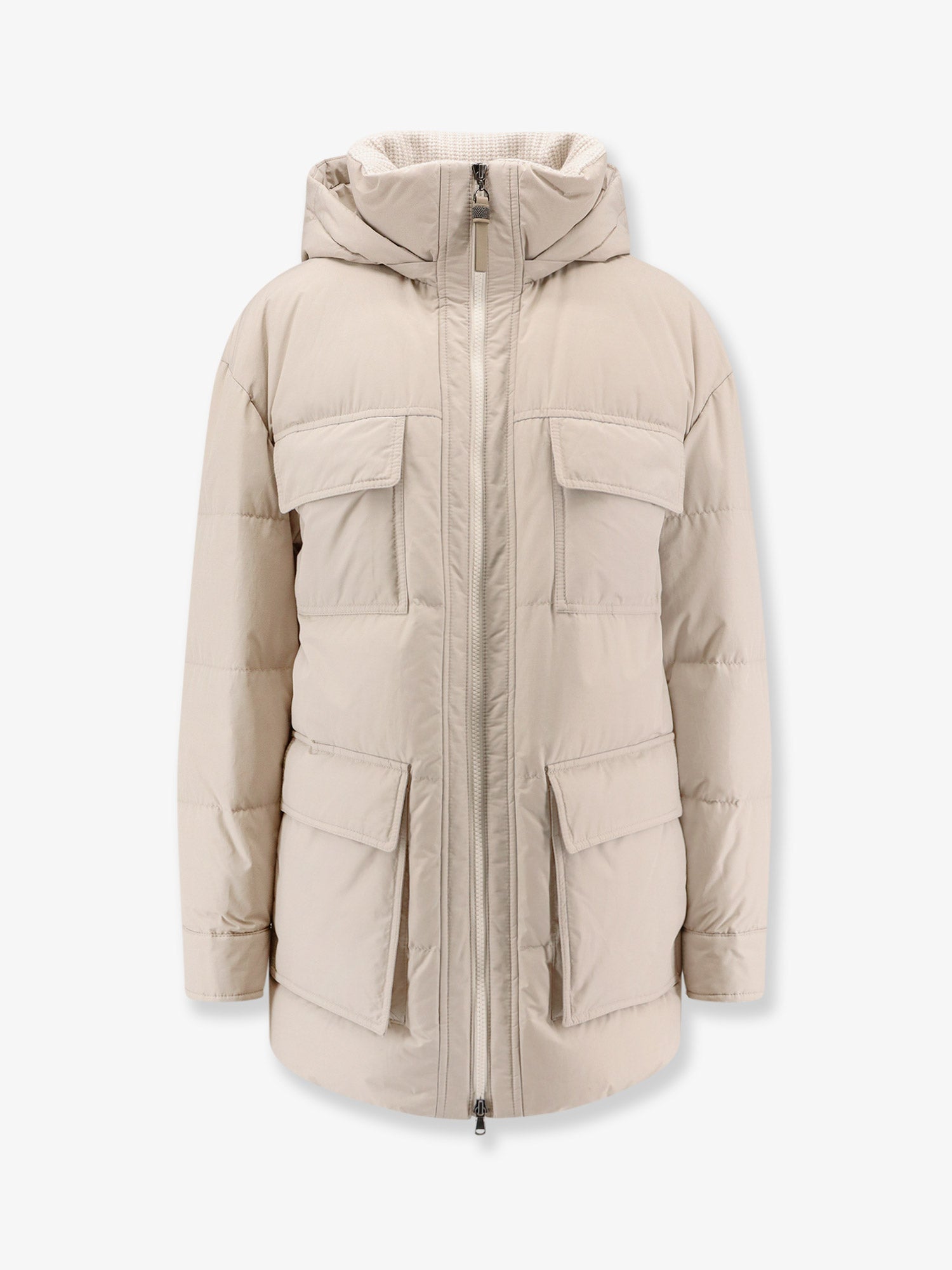 brunello-cucinelli-nylon-and-cotton-hooded-down-jacket