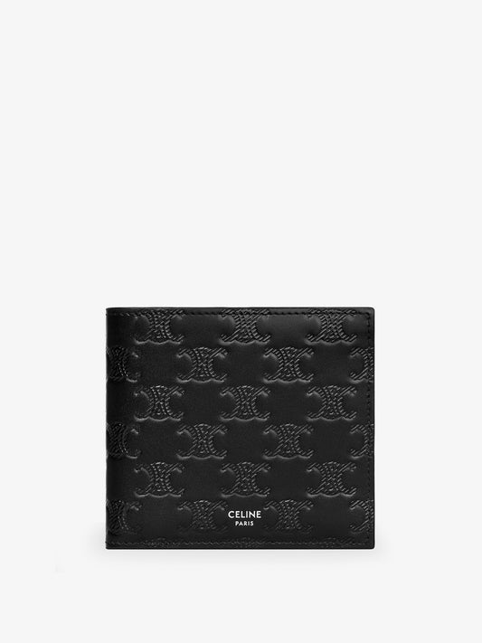 bifold-leather-wallet-with-triomphe-motif-10b653fqb-1