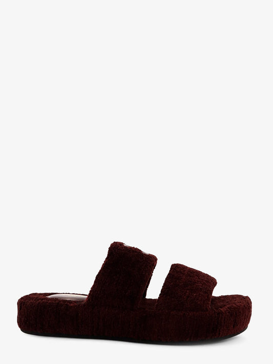 celine-triomphe-fur-shearling-slides