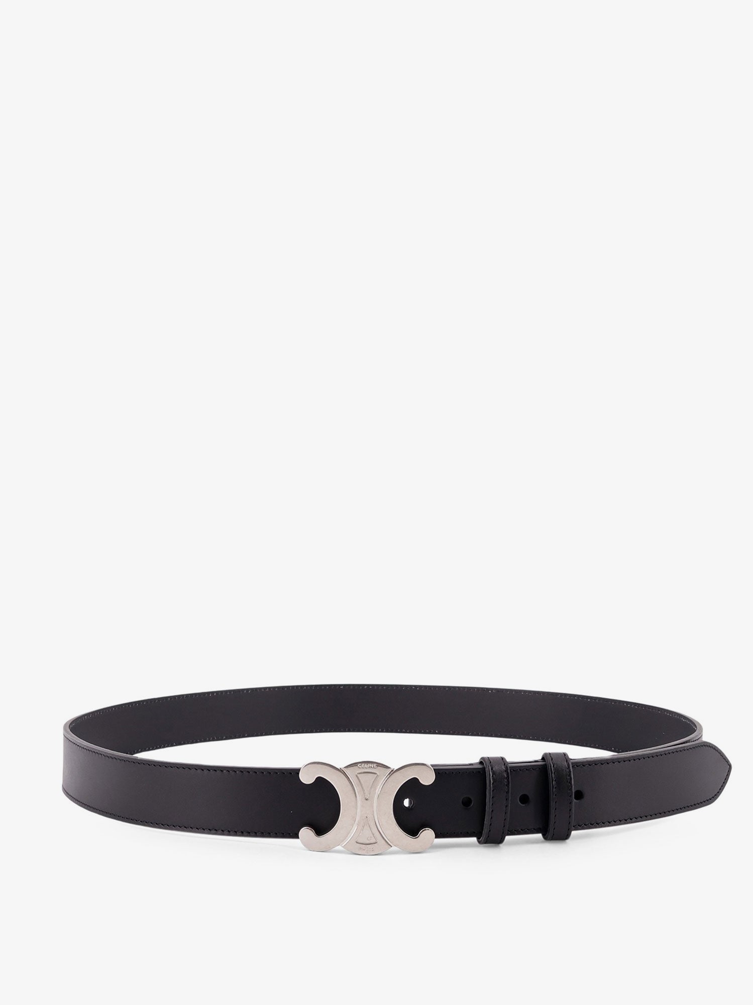 celine-leather-triomphe-belt