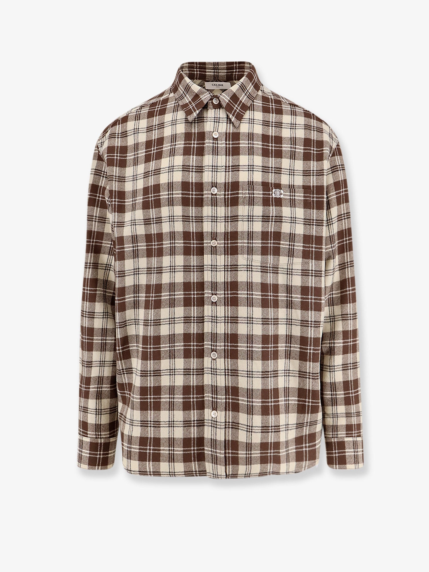 Madras wool shirt