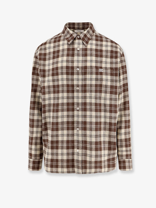 Madras wool shirt