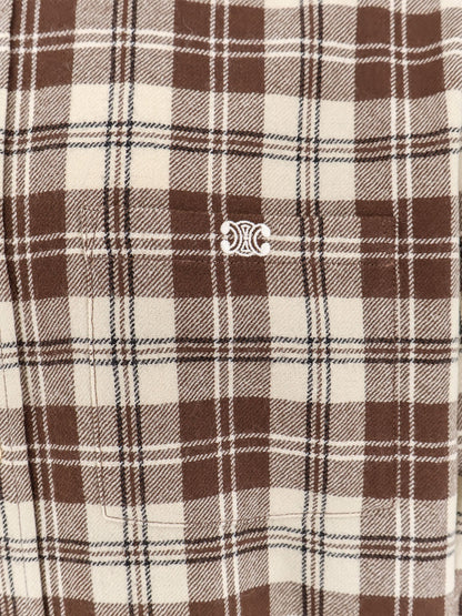 Madras wool shirt