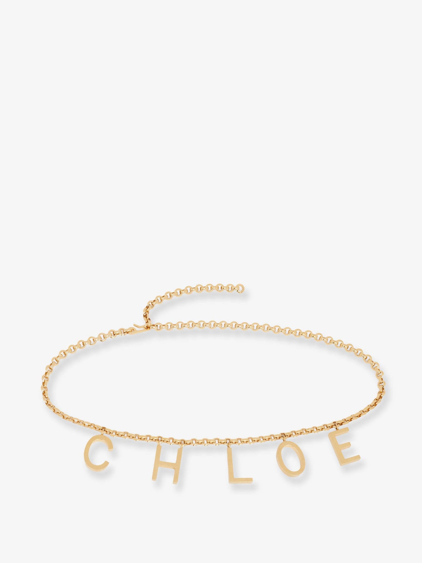 Chloé Letters metal belt