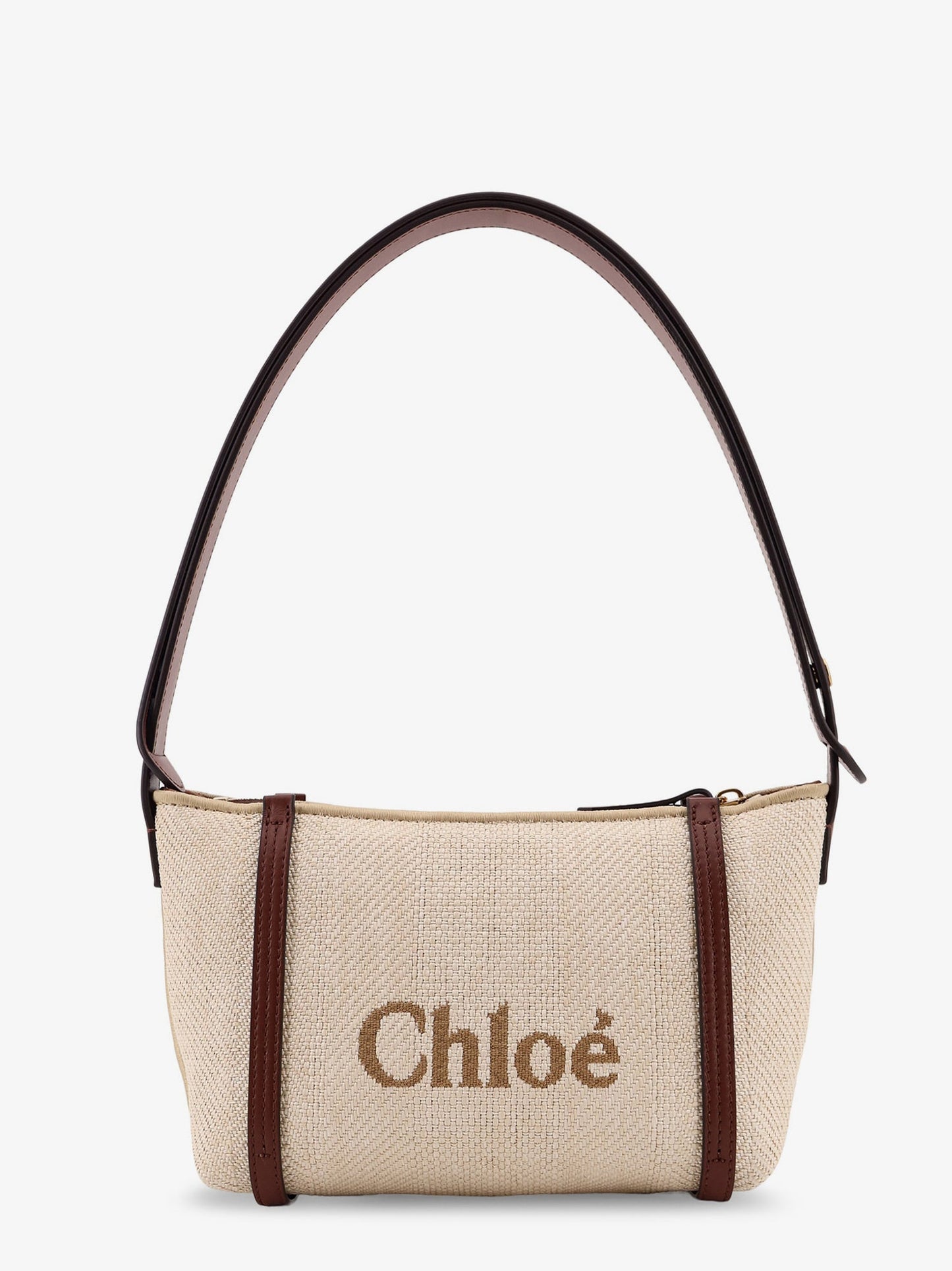 chloe'-chloè-carry-canvas-shoulder-bag-with-logo-embroidery
