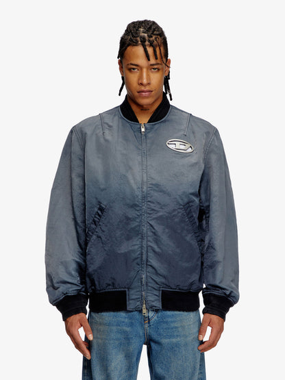 diesel-j-kepes-delavé-nylon-bomber-jacket