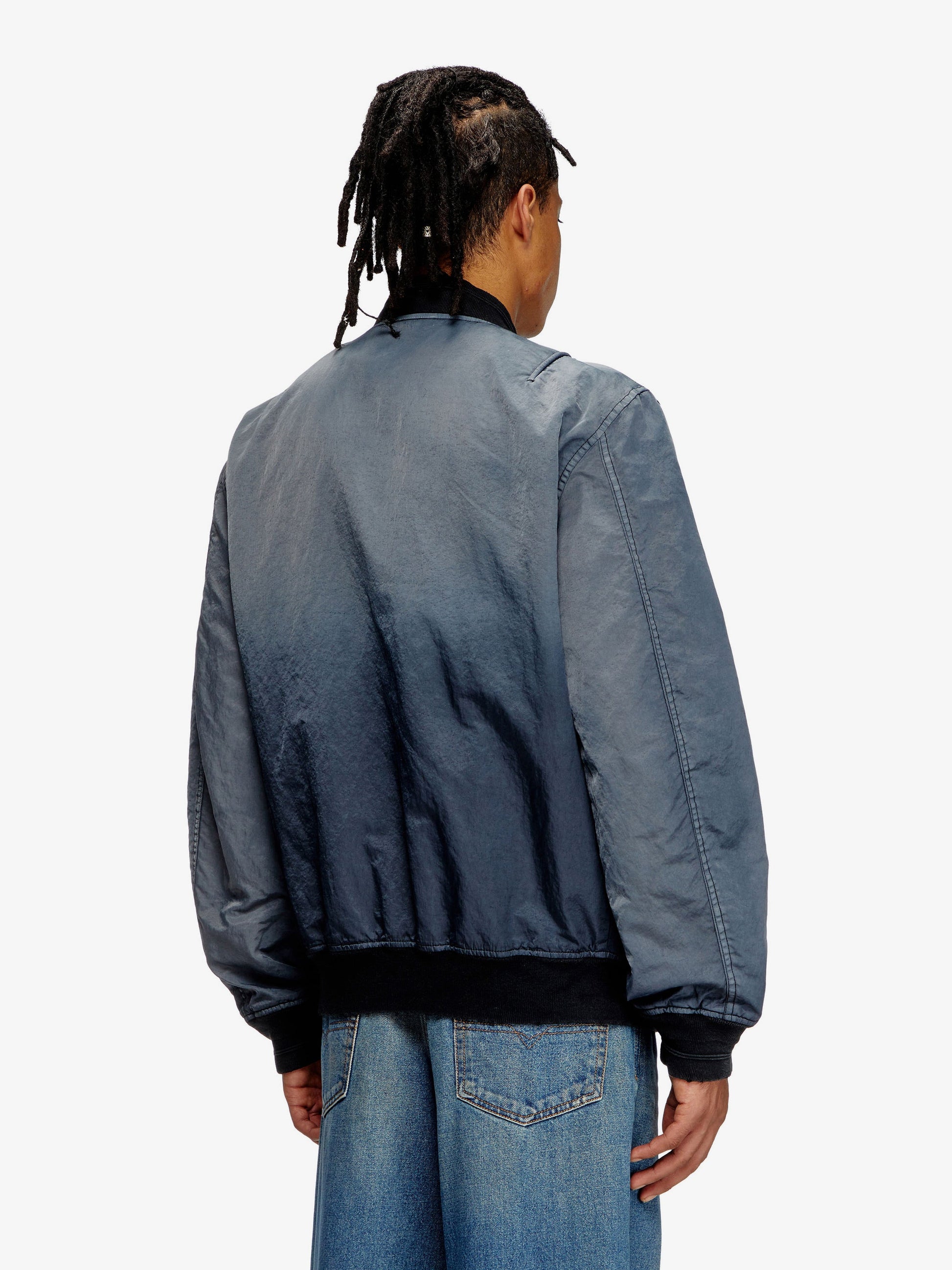 diesel-j-kepes-delavé-nylon-bomber-jacket