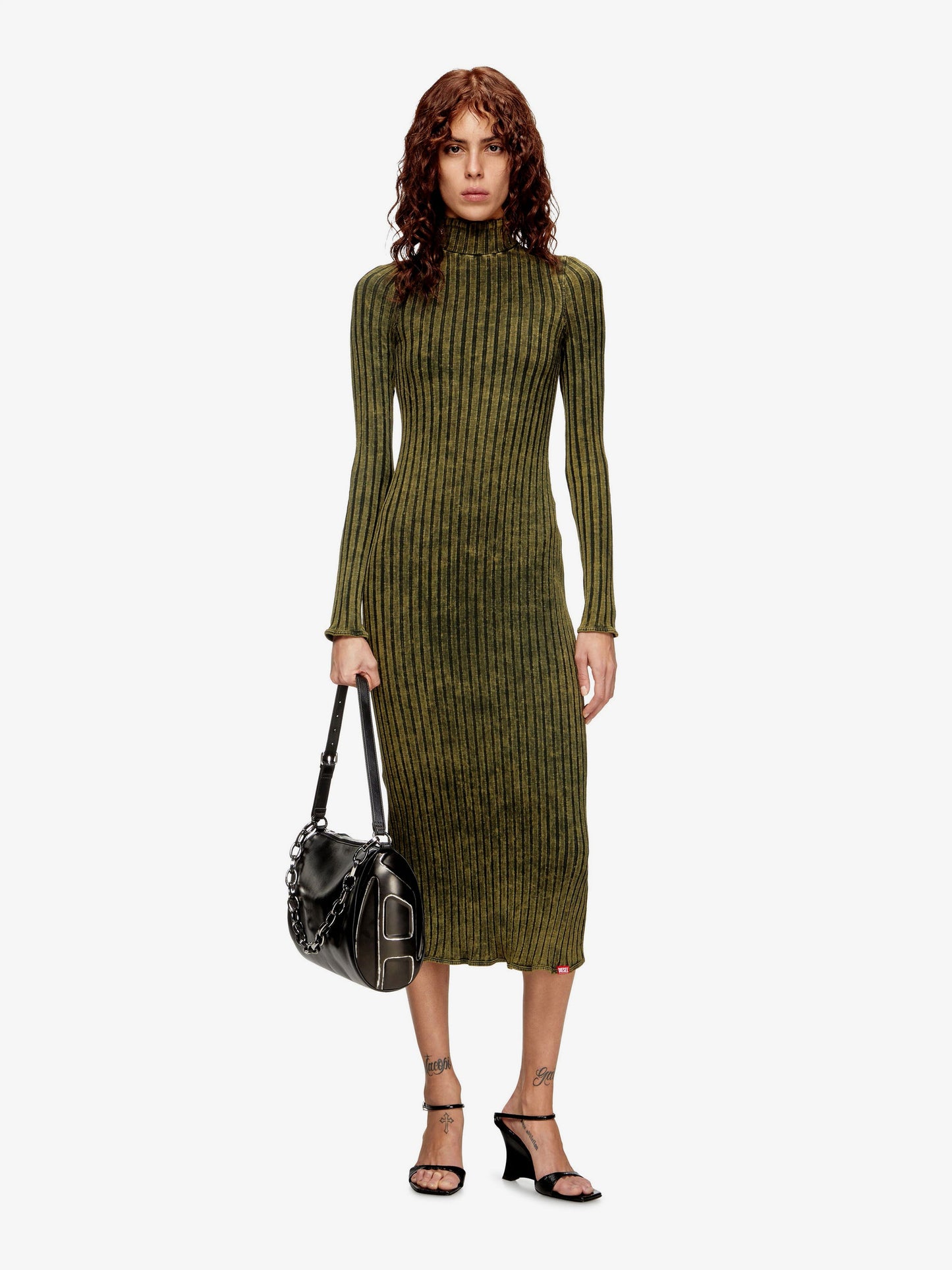 diesel-d-wavya-stretch-cotton-midi-dress