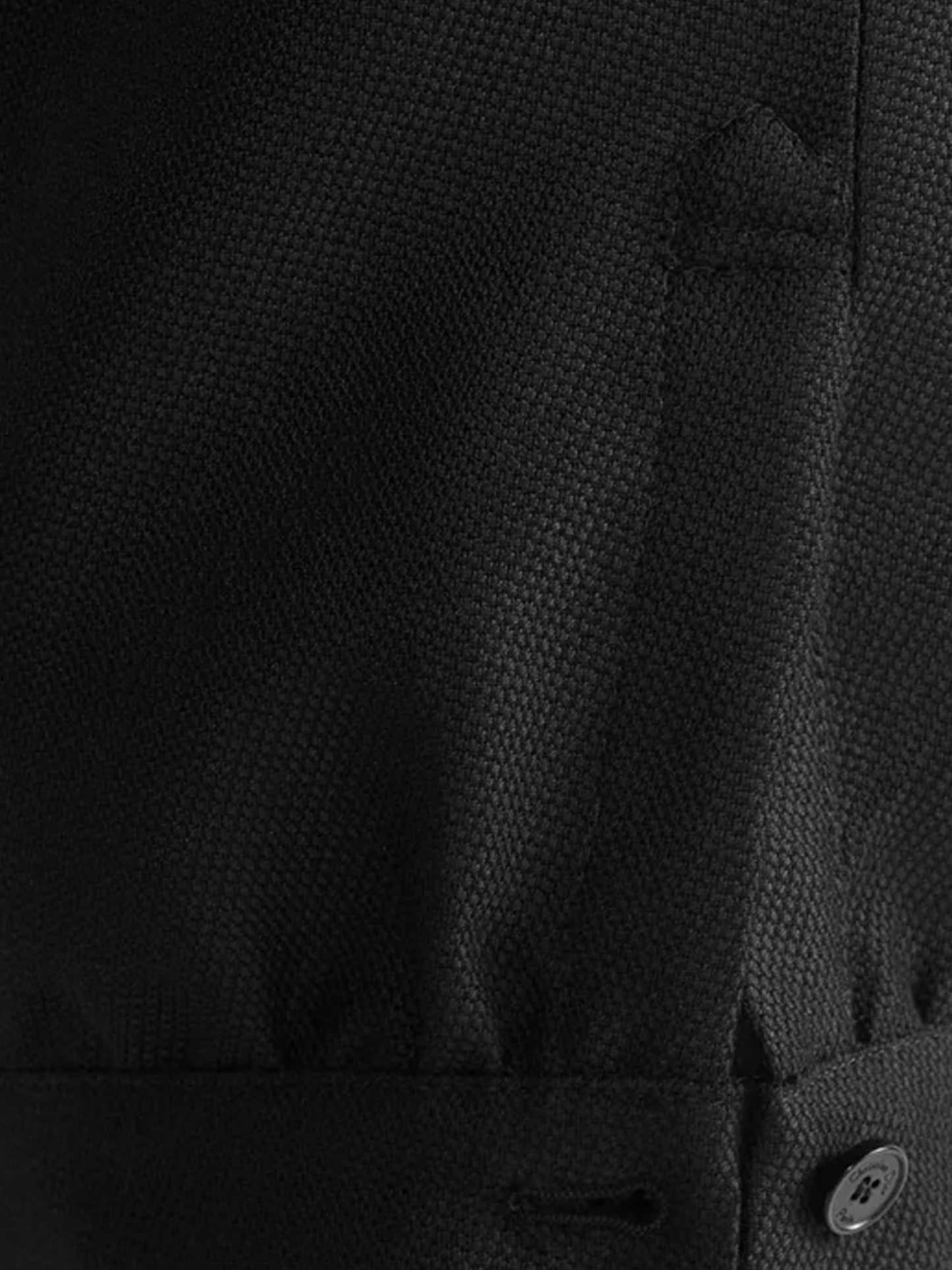 Virgin wool and silk grain de poudre bermuda shorts