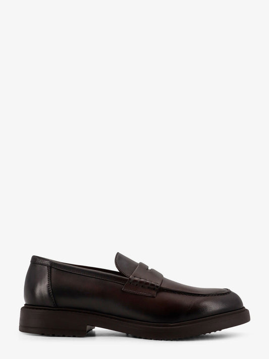 Leather loafers